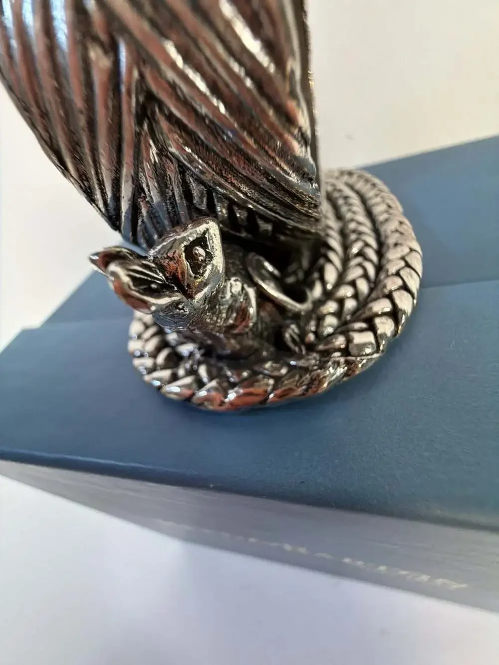 Reed & Barton Silverplate 1824 Collection Cat & Mouse Napkin Ring #1823- Box